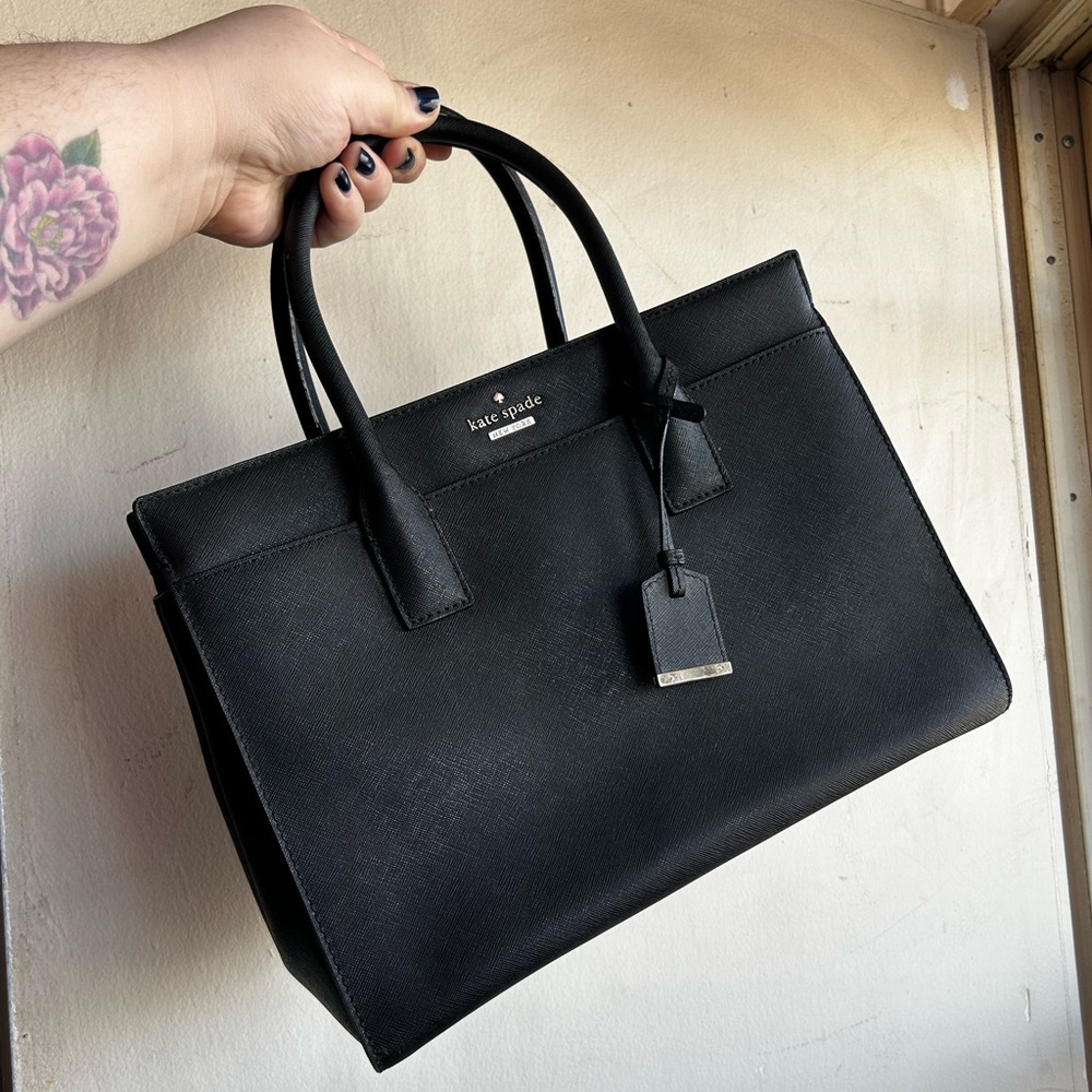 Kate Spade black Candace satchel